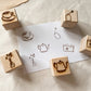 Holzstempel Mini Kaffee Date