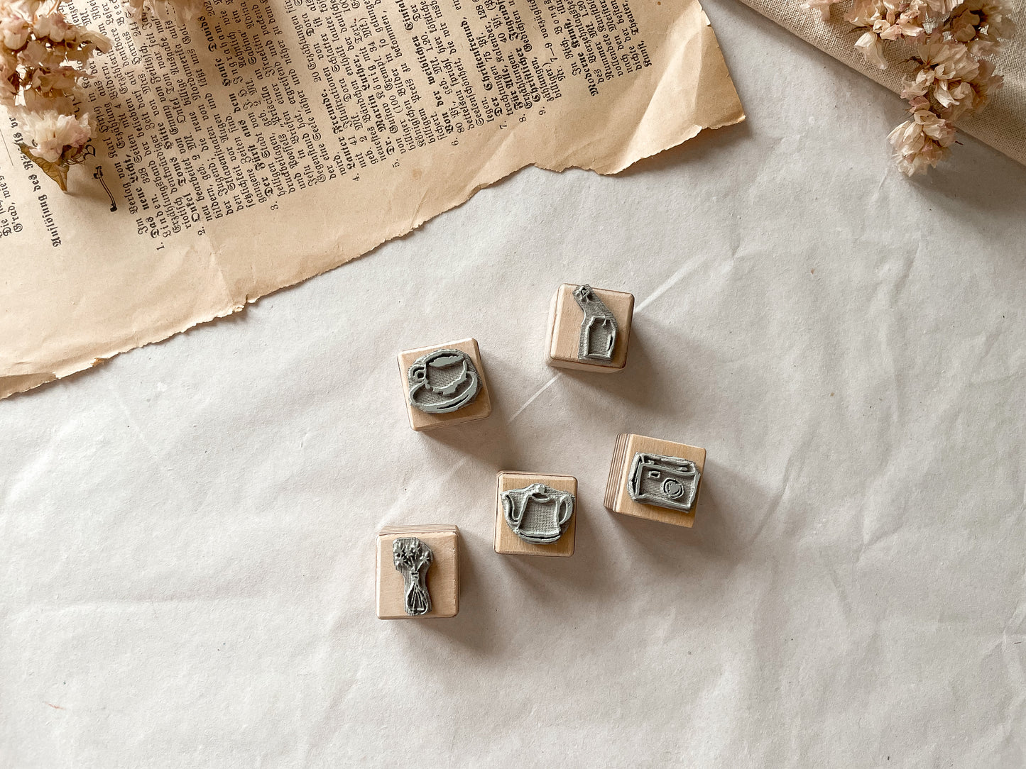 Holzstempel Mini Kaffee Date