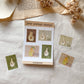 Birnen Briefmarken Stickersheet
