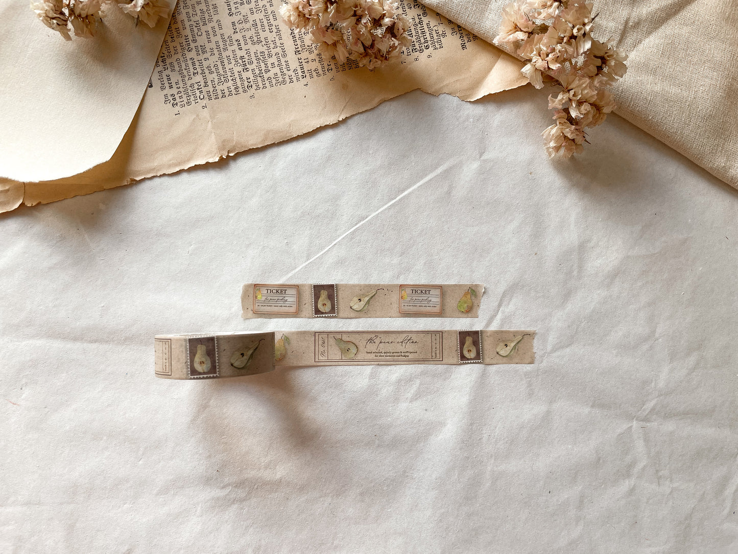 Washi Tape Birnen