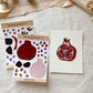 Granatapfel Sticker Set, Puzzle