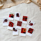 Granatapfel Foto Sticker