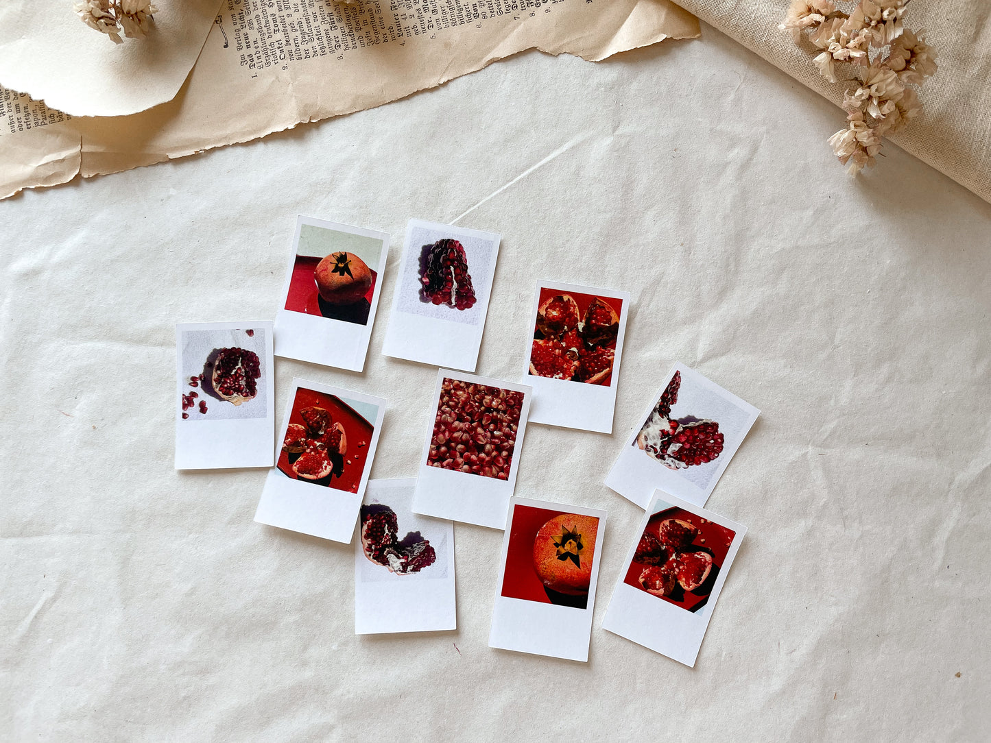 Granatapfel Foto Sticker