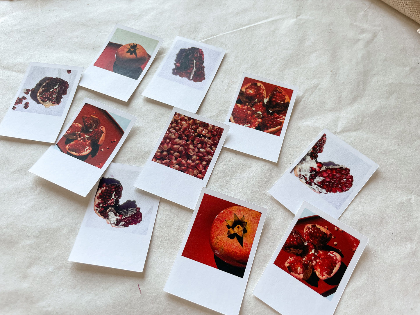 Granatapfel Foto Sticker