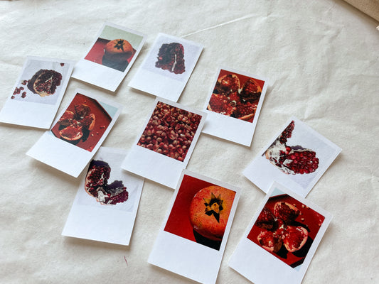 Granatapfel Foto Sticker