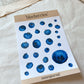 Blaubeeren Stickersheet