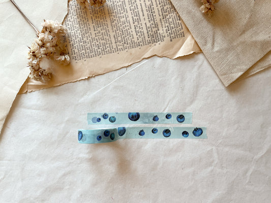 Washi Tape Blaubeeren