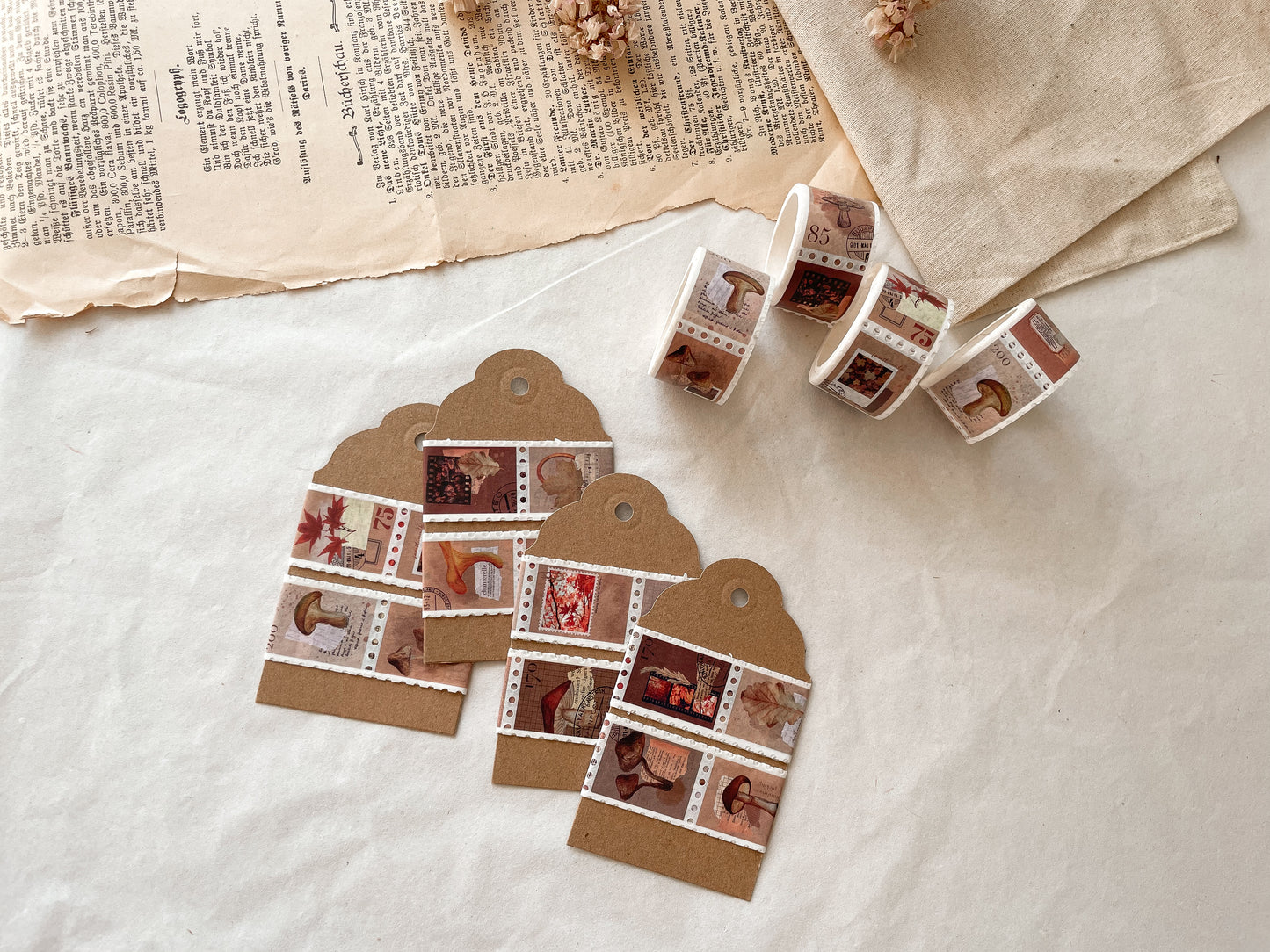 Herbst Stamp Washi Tape Samples