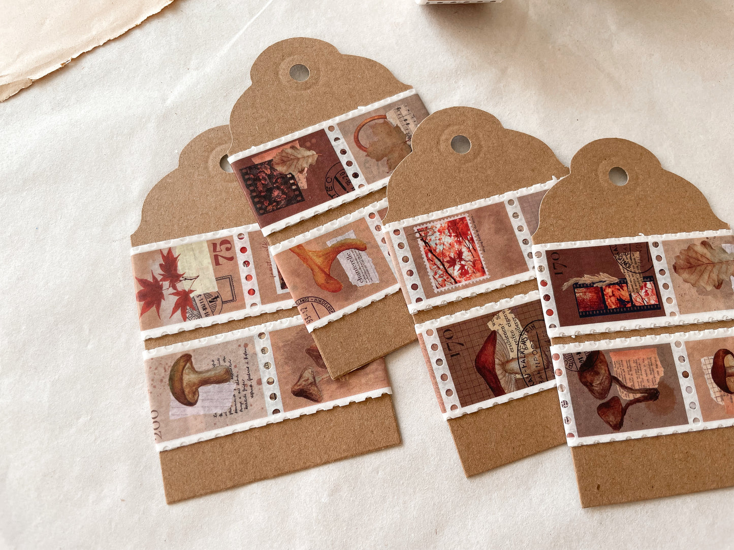 Herbst Stamp Washi Tape Samples
