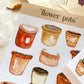 Lot de 10 autocollants B-Stock