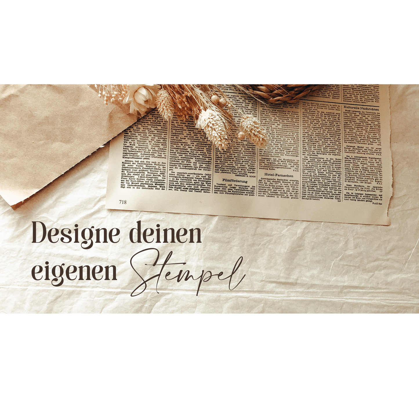 Designe deinen eigenen Stempel!