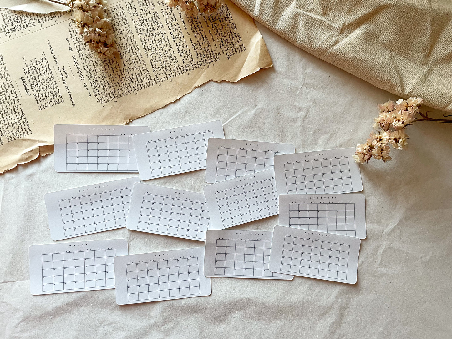 Kalender Sticker '26