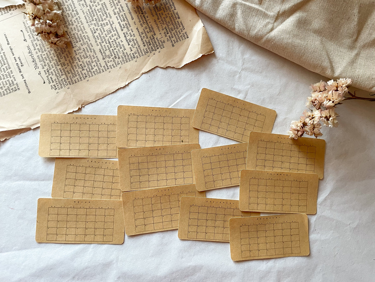 Kalender Sticker '26