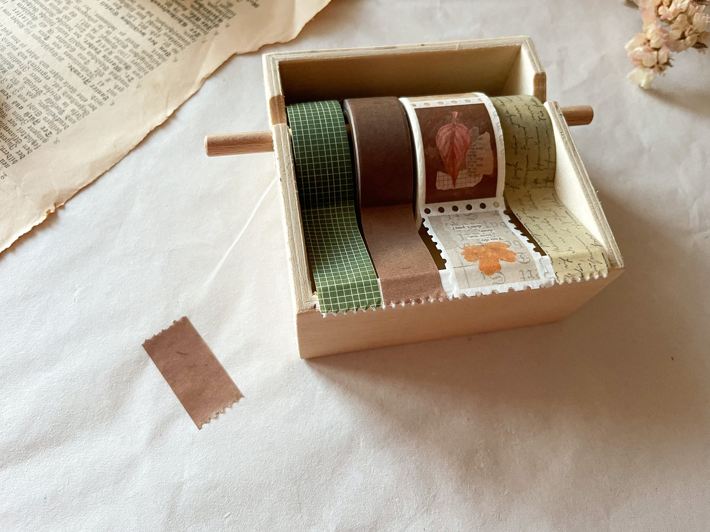 Petit dévidoir de ruban adhésif Washi, ruban adhésif, distributeur, Washis, papier Washi, - samesjournal