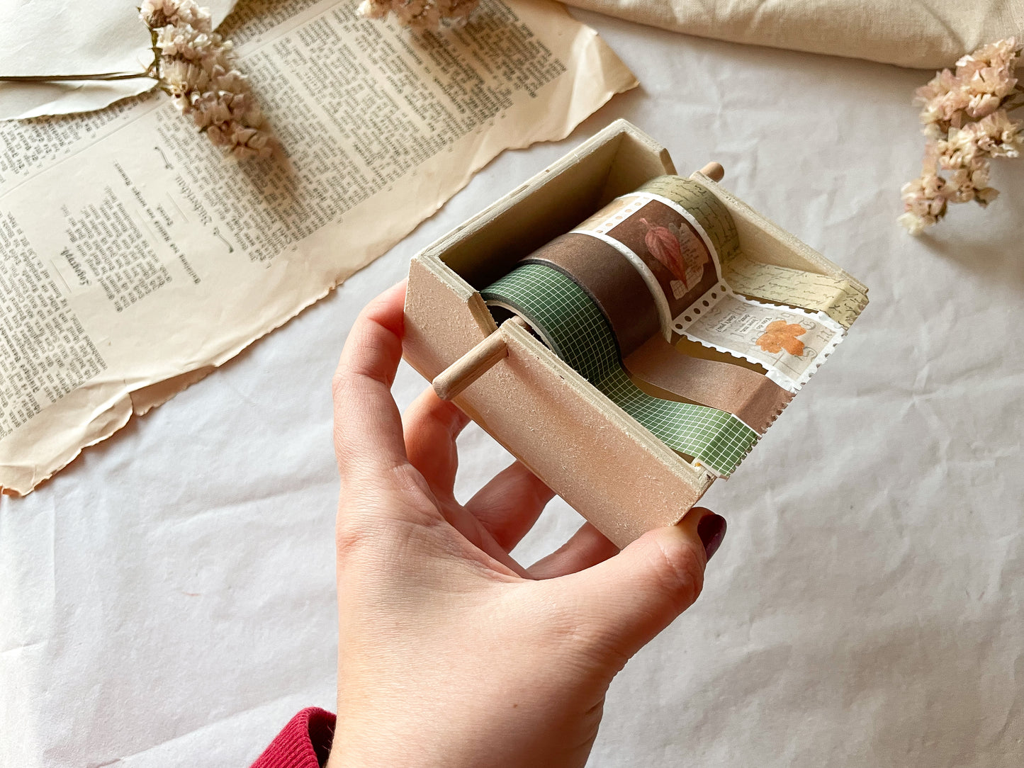 Petit dévidoir de ruban adhésif Washi, ruban adhésif, distributeur, Washis, papier Washi, - samesjournal