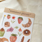 Summer Picnic Sticker, Aufkleber, Picknick