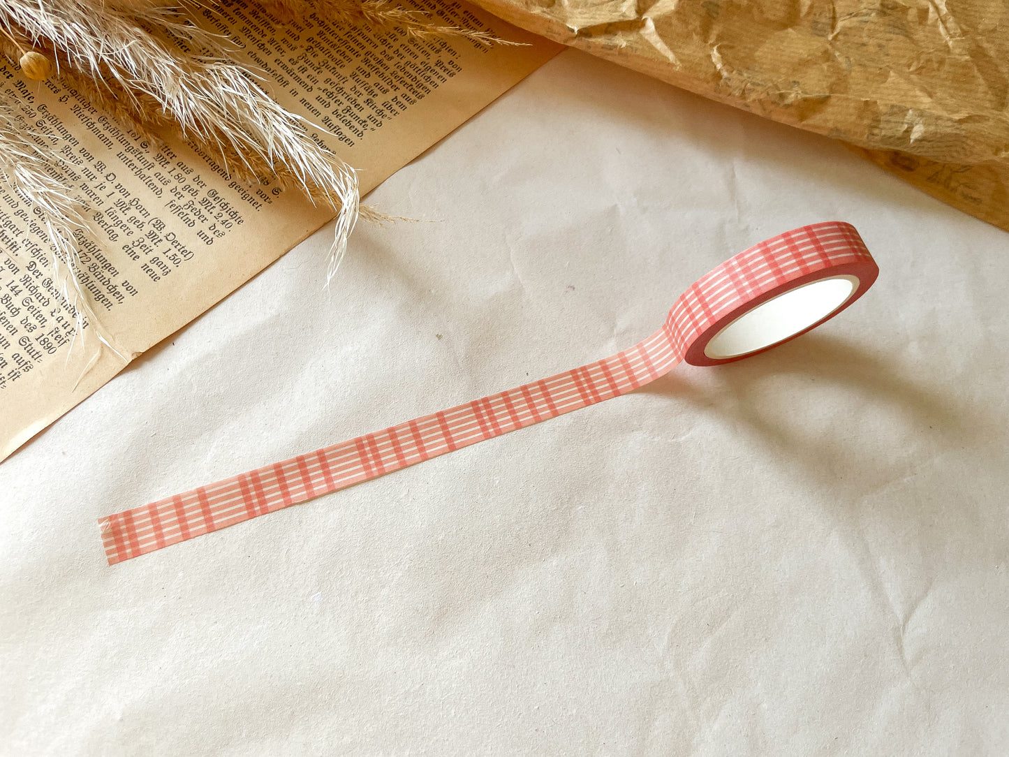 Washi Tape, Rot, Picknick, Klebeband, Washis, Papier Washi, - samesjournal