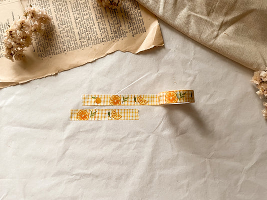 Washi Tape Orangen