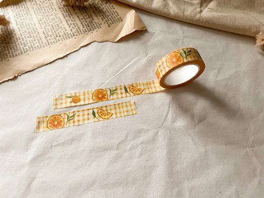 Washi Tape Orangen