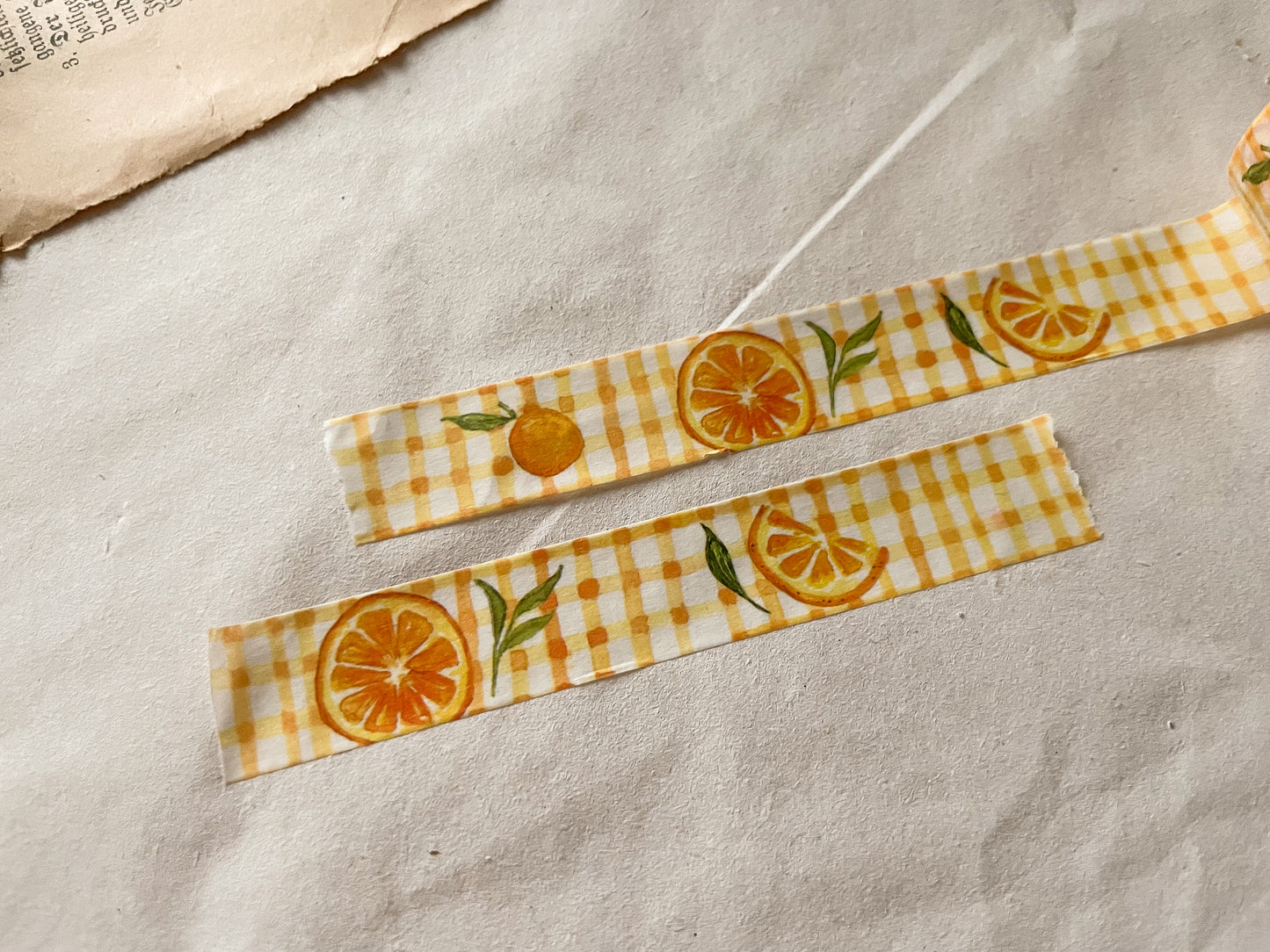 Washi Tape Orangen