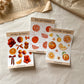 Orangen Stickersheet Set