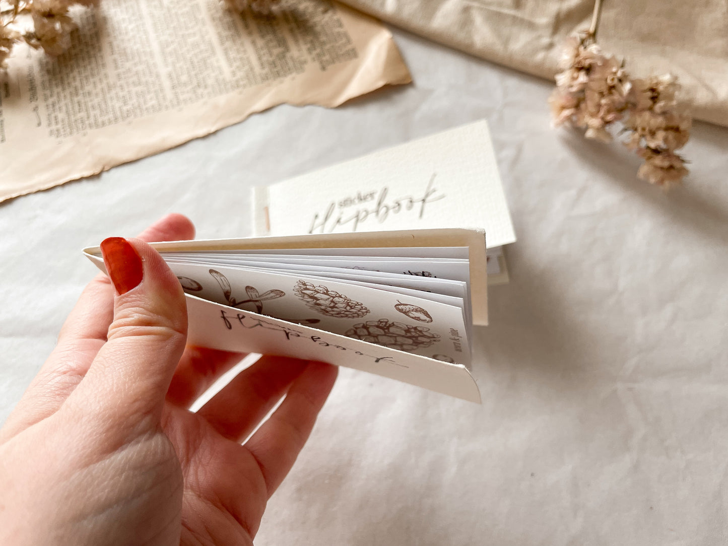 Dein eigenes Sticker Flipbook