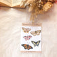 drawed butterflies Sticker, Aufkleber, Schmetterlinge  -samesjournal