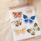 aquarell butterflies Sticker, Aufkleber, Schmetterlinge  -samesjournal