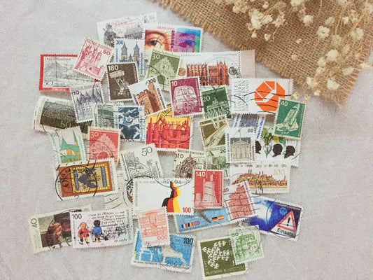 Briefmarken Set - Deutschland, 50 / 100 Stück, gestempelt - samesjournal