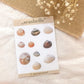 Autocollants coquillages, autocollants, mer, coquillage - samesjournal