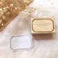 Holzstempel Label, Stempel, Laserstempel, samesjournal