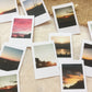 Foto Sticker Sonnenuntergang, Aufkleber, Sonnenaufgang, sofortbild, samesjournal