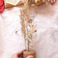 Vase à fleurs séchées, barre à fleurs, bloc de bois, morceau de bois - samesjournal