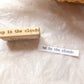 Tampon en bois nuages, tampon, tampon laser, vintage, voyage, samesjournal