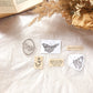 Stempel Samples, Holzstempel, gestempelt, Schmetterling, samesjournal