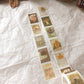 Herbst Stamp Washi Tape, Klebeband, Washis, Briefmarken Washi,Pilze - samesjournal