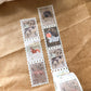 Animals Stamp Washi Tape, Adhesive Tape, Washis, Stamp Washi, Christmas, Winter- samesjournal