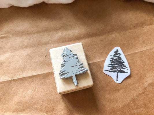 Holzstempel Tannen, Weihnachten, Winter, Stempel, Laserstempel, samesjournal