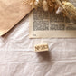 Wooden stamp number, vintage, stamp, laser stamp, samesjournal